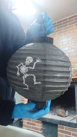 Lote 3 máscaras scary + lamparita