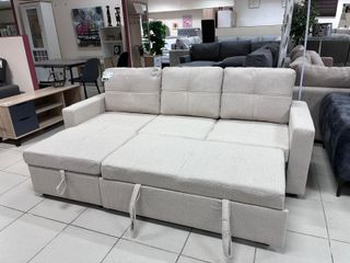 Sofá Cama Chaise Longue Beige NUEVO