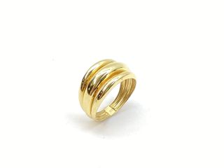 anillo oro 18k con circonita