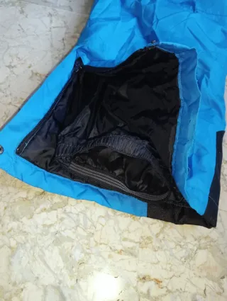 Pantaloncini da sci blu