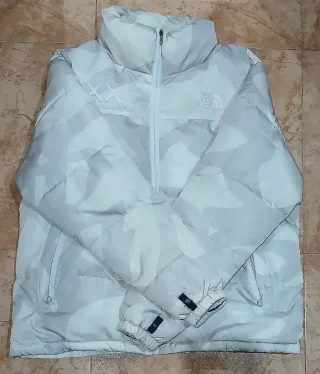 Chaqueta The North Face gris/blanca