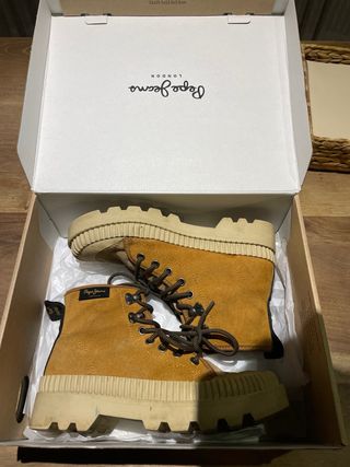 Botas Pepe Jeans Marrones Talla 37