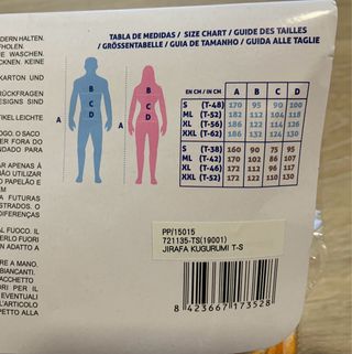 Disfraz Jirafa Adulto.