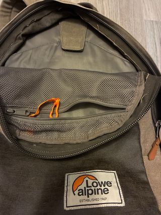 Mochila Lowe Alpine Marrón y Verde Oliva