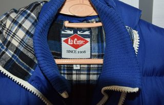 Chaleco acolchado Lee Cooper hombre azul