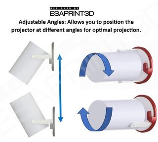 Soporte pared Samsung Freestyle GEN1/GEN2