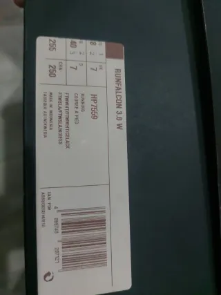 Zapatillas Adidas Run Falcon Nuevas