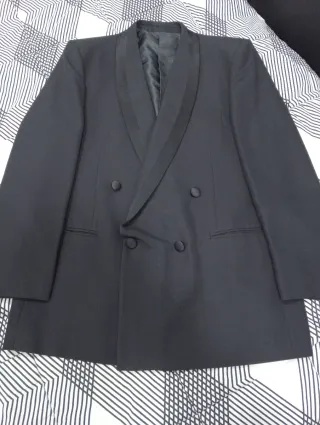 Traje negro novio año 95 y traje negro 98