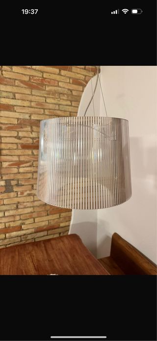 4 Lámparas Kartell Transparentes