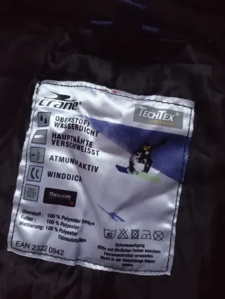 Pantaloncini da sci neri