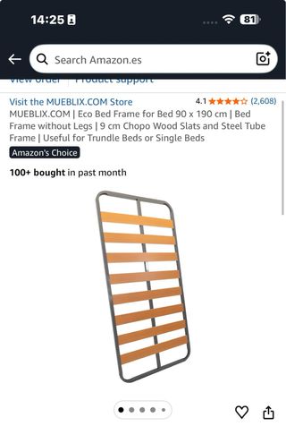 Cama personal con cajones