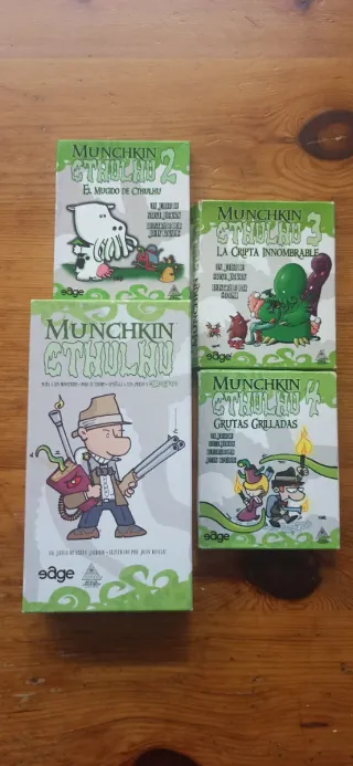 Munchkin Cthulhu + 3 Expansiones