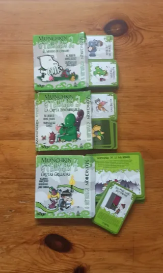 Munchkin Cthulhu + 3 Expansiones