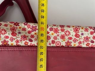 Bolsa de viaje/Mochila floral y cuadros