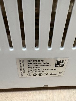 Calentador Eléctrico de Pie