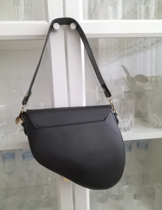 Borsa vintage Nera e Grigia