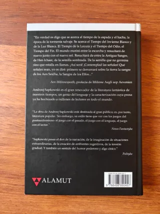 La sangre de los elfos. Geralt de Rivia.