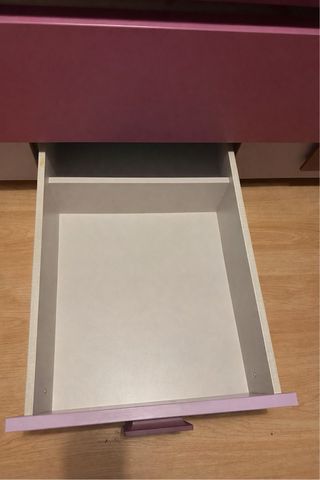 Cama juvenil con cajones