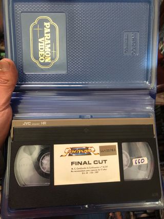 VHS Final Cut Película Western