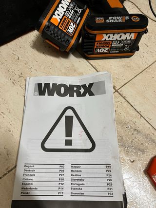 Taladro Worx 20V Power Share