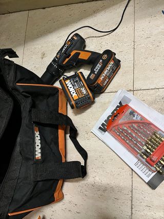 Taladro Worx 20V Power Share