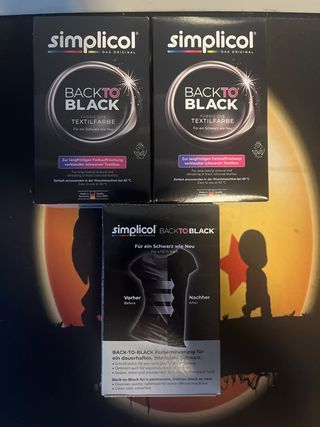 Simplicol Back to Black - Tinte Textil Negro