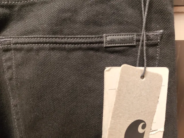 Carhartt WIP - vicious pant (28/32- nero )