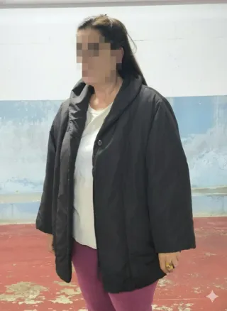 Anorak Acolchado Marrón Chocolate