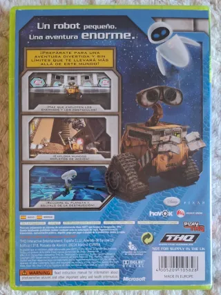🇪🇸 Videojuego Xbox 360 WALL-E