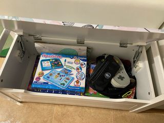 Banco Almacenaje Lidl Blanco.