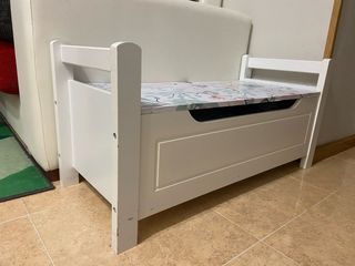 Banco Almacenaje Lidl Blanco.