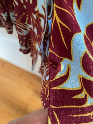 Camisa Hawaiana H&M Estampada Hojas