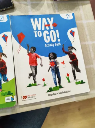 Libro de inglés Way to Go! 2