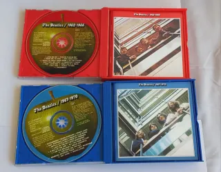 The Beatles 2 CDs Dobles 1962-1966 y 1967-1970
