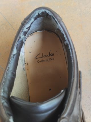 Zapatos Clarks Marrones Hombre