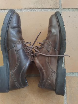 Zapatos Clarks Marrones Hombre