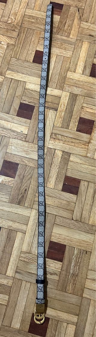 Cinturone Gucci GG Supreme Reversibile Taglia 95