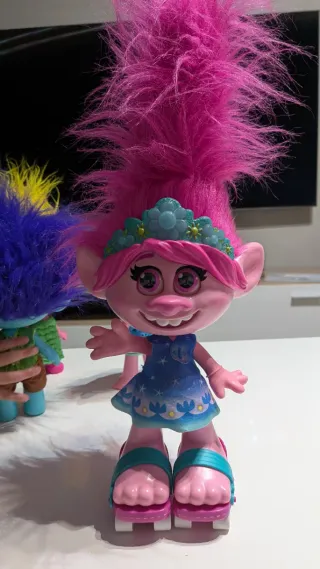 Mega Pack 4 Figuras Interactivas Trolls