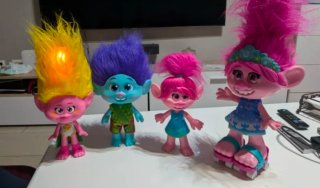 Mega Pack 4 Figuras Interactivas Trolls