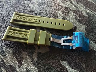 Correa de sustitución para reloj Panerai Verde