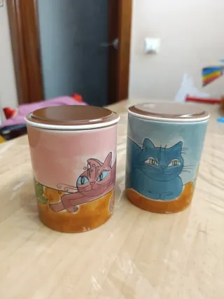 Tazas Gato Preto The Cat & I Descatalogadas