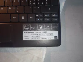 Acer Aspire One D270 SSD 120GB + borsa