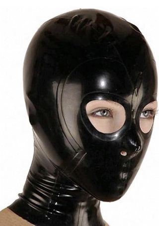 Máscara de látex