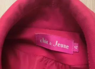 Chaqueta roja Chic & Jeune