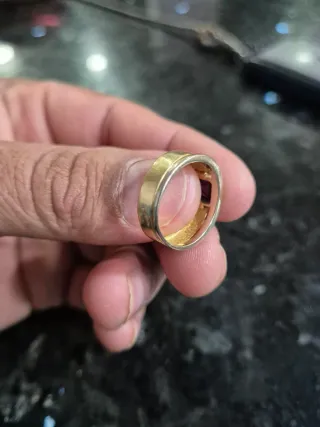 Conjunto Oro 18k Colgante y Anillo 14.10g