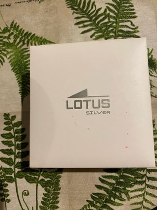 Collar Corazón Lotus Silver