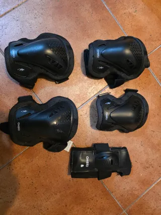 Patines en línea Oxelo negros, rosa y lilas T38