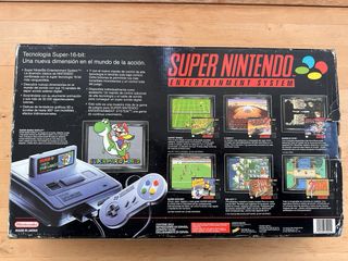 Super Nintendo Completa en Caja + Juego