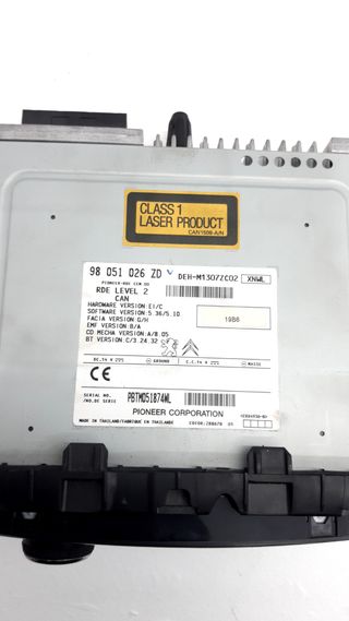 SISTEMA AUDIO / RADIO CD PEUGEOT 208 (P2) (3)