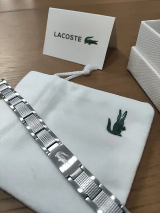 Pulsera Lacoste Acero Inoxidable Plata